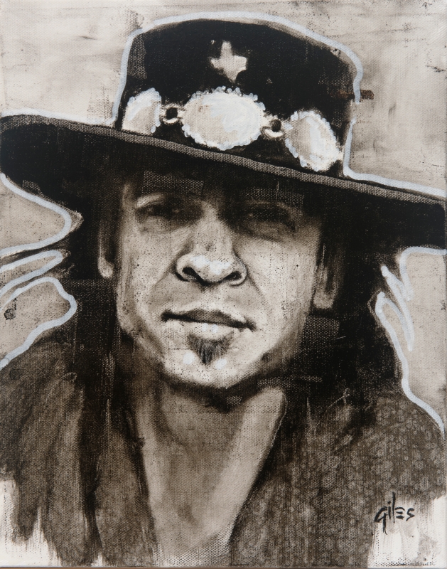 Stevie Ray by artist Doug Giles